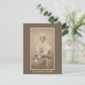 Historische foto van Abolitionist Sojourner Truth Briefkaart (Staand voorkant)