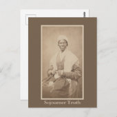 Historische foto van Abolitionist Sojourner Truth Briefkaart (Voorkant / Achterkant)