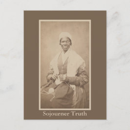 Historische foto van Abolitionist Sojourner Truth Briefkaart