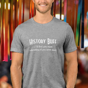 Historische freak nerd geek grappige quote humor g Tri-Blend shirt