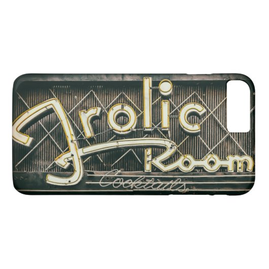 Historische Frolic Room Bar iPhone hoes (Achterkant (Horizontaal))