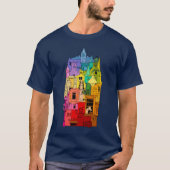 Historische Galena Illinois regenboog T-shirt (Voorkant)