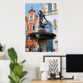 historische Gdansk, Polen Poster (Thuiskantoor)