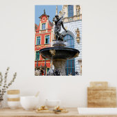 historische Gdansk, Polen Poster (Keuken)