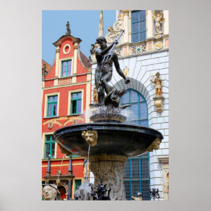 historische Gdansk, Poster Polen