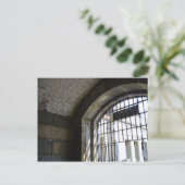 Historische gevangeniscel briefkaart (Staand voorkant)