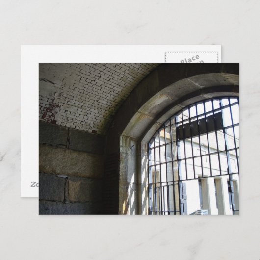 Historische gevangeniscel briefkaart (Voorkant / Achterkant)