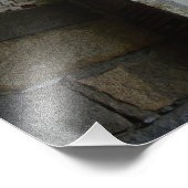 Historische gevangeniscel foto afdruk (Hoek)