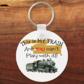 Historische gezegden voor treincadeaus—Hilarisch Sleutelhanger (Voorkant)