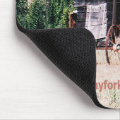 Historische Gold Rush wagen...... Muismat (Hoek)