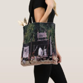 Historische Gold Rush wagen..... Tote Bag (Dichtbij)