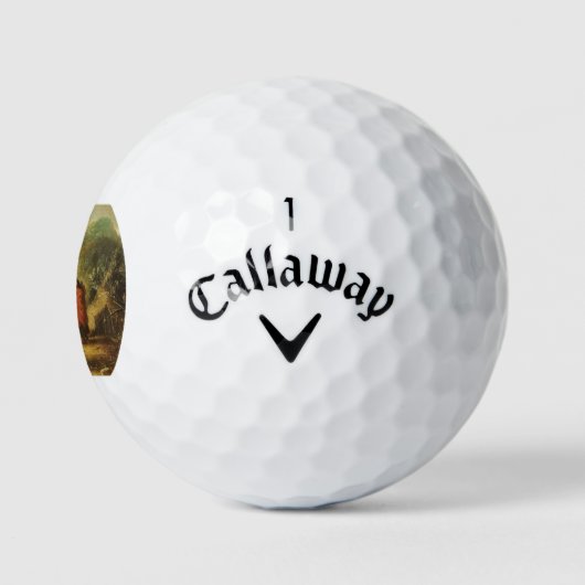 Historische golfballen (Logo)