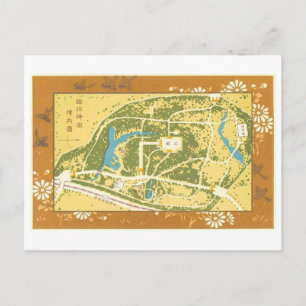 Historische gronden van het Meiji-schrijn, 1920 Briefkaart