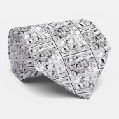 Historische  Haarbreedte Harry Cartoon 1918 Stropdas (Opgerold)