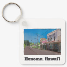 Historische Hawaiaanse Plantagestad Honomu Nostalg