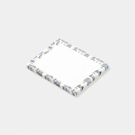 Historische Homes Toile Post-it® Notes (Schuin)