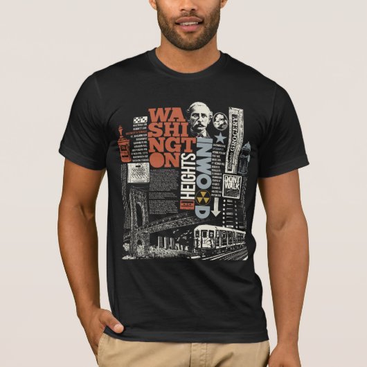 Historische hoogte t-shirt (Voorkant)
