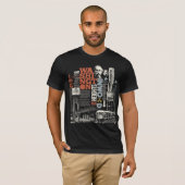 Historische hoogte t-shirt (Voorkant volledig)