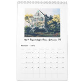 Historische huizen, Houston & Galveston, Kalender  (Feb 2026)