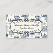 Historische huizen makelaar visitekaartje (Voorkant)