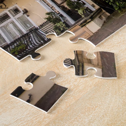 Historische huizen van Savannah Puzzle Legpuzzel (Zijkant)