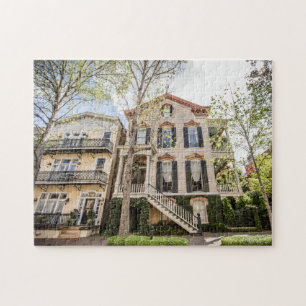 Historische huizen van Savannah Puzzle Legpuzzel