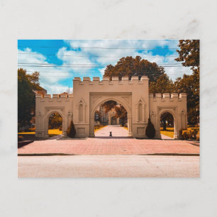 Historische ingang in Milledgeville Georgia Briefkaart