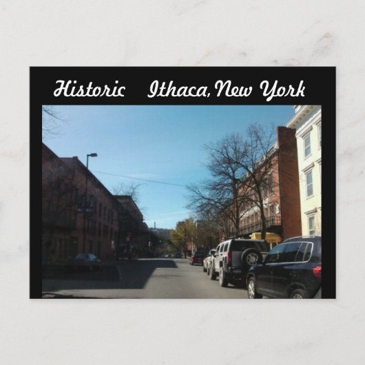HISTORISCHE ITHACA, NIEUW briefkaart VAN GORK (Voorkant)