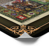 Historische kaart - Amerikaanse expeditionaire mac Poster (Hoek)