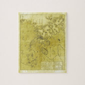 Historische kaart Amerikaanse revolutionaire oorlo Legpuzzel (Verticaal)