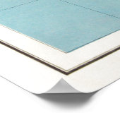 Historische kaart Australië en Zuid-stille oceaan Poster (Hoek)