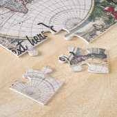 Historische kaart - Nova Totius Terrarum Orbis Tab Legpuzzel (Zijkant)