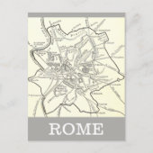 Historische kaart van de stad Rome (Voorkant)