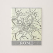 Historische kaart van de stad Rome Legpuzzel (Verticaal)