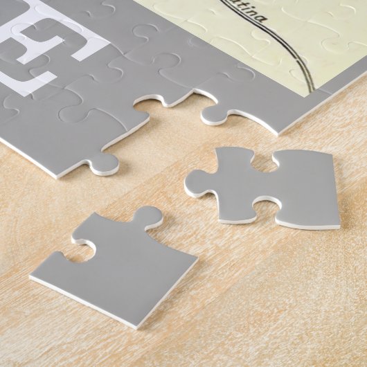 Historische kaart van de stad Rome Legpuzzel (Zijkant)