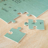 Historische kaart van India Legpuzzel (Zijkant)