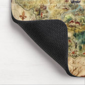 HISTORISCHE KAART VAN POLEN 1939 MOUSEPAD MUISMAT (Hoek)