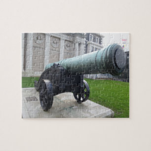 Historische kanon Jigzaag Puzzle Legpuzzel