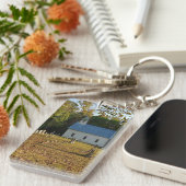 Historische kerk en begraafplaats sleutelhanger (Voorkant Rechts)