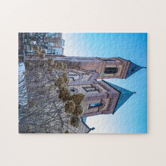 Historische kerk legpuzzel (Horizontaal)
