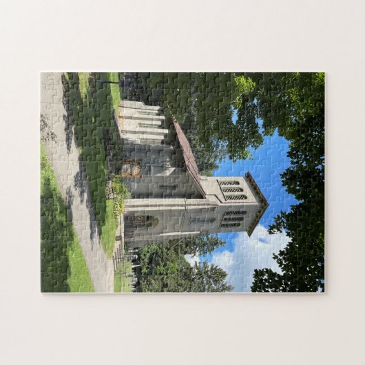 Historische kerk legpuzzel (Horizontaal)