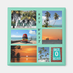 Historische Key West, Florida magneet