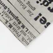 Historische Kiev: 1917 Krantenillustratie Fleece Deken (Hoek)