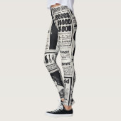 Historische Kiev: 1917 Krantenillustratie Leggings (Links)