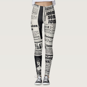 Historische Kiev: 1917 Krantenillustratie Leggings