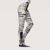 Historische Kiev: 1917 Krantenillustratie Leggings (Rechts)
