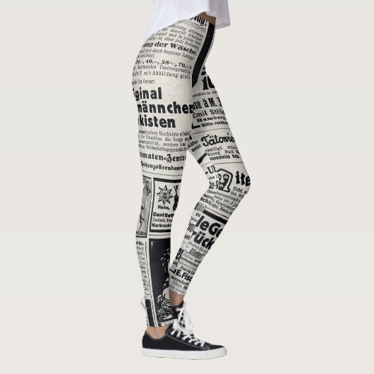 Historische Kiev: 1917 Krantenillustratie Leggings (Rechts)