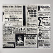 Historische Kiev: 1917 Krantenillustratie Poster (Voorkant)