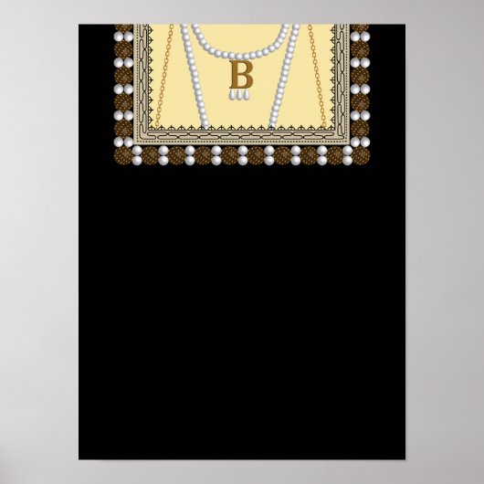 Historische kleding - Anne Boleyn Poster (Voorkant)