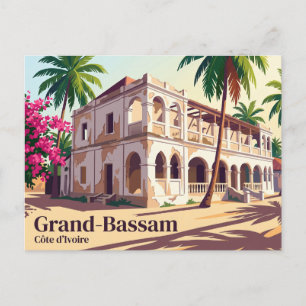 Historische Koloniale Stad, Grand-Bassam Ivoorkust Briefkaart